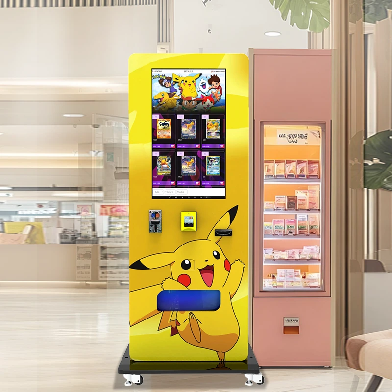 32-Inch Display Touchscreen Trading Card Vending Machine